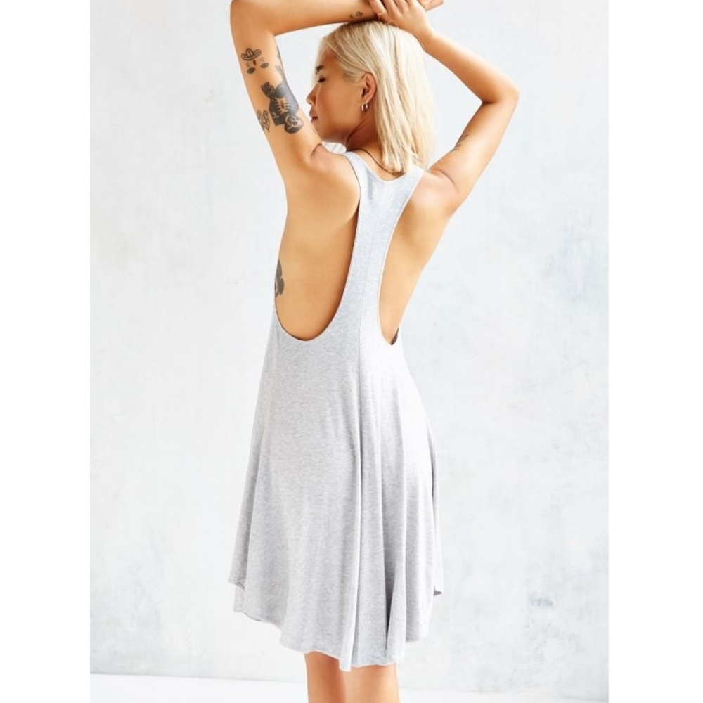 Silence + Noise Poe Dropped Armhole Dress